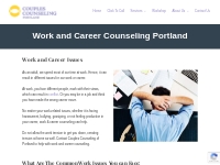 Work and Career Counseling   Portland OR   503-479-4600