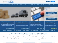Courier Load Boards, Freight Load Boards. Find Delivery Jobs | Courier