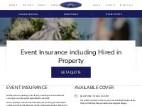Event Insurance Covering Liability and Hired in Equipment | CoverMarqu