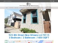 925 8th Street New Orleans LA 70125 - Coxe Property Management and Lea