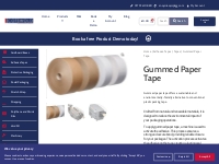 Gummed Paper Tape - Cotswold Packaging Group