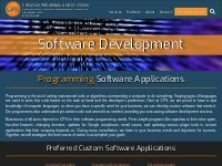 Custom Software Programming | Creative Programs & Systems