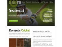 Home Garden Cricket Practice   Artificial Batting Enclosure Area Insta