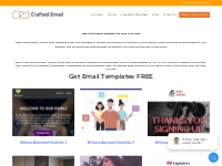Free Email Template by Crafted Email