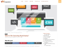 What Is CSS (Cascading Style Sheets)?   Craigwatcher
