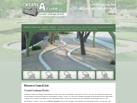 Concrete Landscape Borders, Concrete Curbing, Curb Restoration, Large 