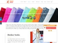 Create Custom Hockey Socks With Team Colors   Logos