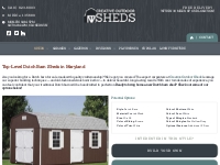 Amish-Built Dutch Barns - Quality Dutch Barns for Sale in Maryland