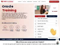 Oracle Training in chennai | credo systemz