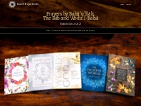 Bahai Prayer Books | Illustrated | Baha'u'llah | The Bab | Abdu'l Baha