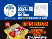 Cody the Cartoon Dog Books | Great Quality Gift Ideas | Simon Creedy