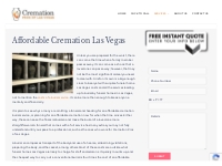 Affordable Cremation In Las Vegas   Funeral Services   702-766-5433