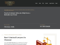 Criminal Advocates in Chennai 24x7 | Rajendra Criminal Law Firm