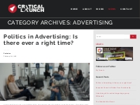 Advertising | Critical Launch® - Digital Marketing   Web Design Agency
