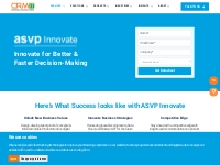 ASVP Innovate: Elevate Decision-Making Through Innovation