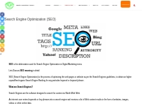 Search Engine Optimization (SEO)   CRONYTO