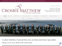 Crosbie Matthew Funeral Service   Taking care of every detail
