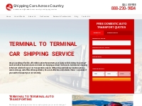 Terminal to Terminal Car Shipping Service
