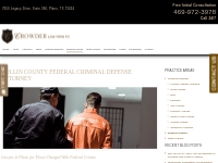 Plano Federal Criminal Attorney | Eastern District of Texas Criminal D