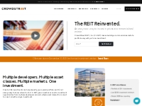 Invest In Private Equity Real Estate with REIT Investing - C-REIT