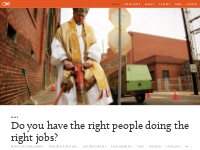 Do you have the right people doing the right jobs? - Crowley Webb