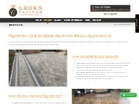 Block Paving - Crown Paving -- Professional and Reliable Paving