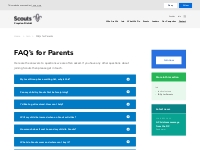 FAQs for Parents - Croydon District