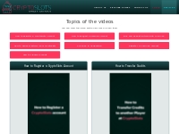 Video tutorial user guidance | Cryptoslotsgames