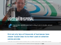  	Used Oil Disposal | Waste Oil Disposal | 	Crystal Clean