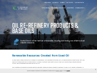  	Oil Re-Refinery Products   Base Oils | Recycled Oil | 	Crystal Clean