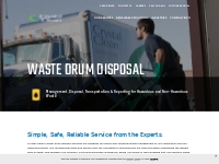  	Waste Drum Disposal | Industrial Waste Management | 	Crystal Clean