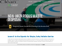  	Non-hazardous Waste Disposal | Liquid Waste Disposal | 	Crystal Clea