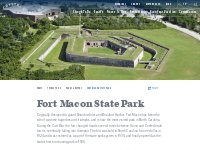 Fort Macon State Park | Beach, Trails   Camping