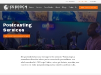 Podcasting Services - CS Design Studios