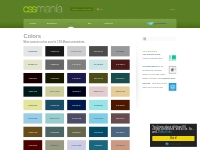   Colors / CSSMania