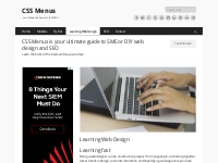 Learning Web Design - CSS Menus