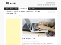 Web Design London - CSS Menus