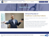 CEO Mo Kasti - Healthcare Leadership Institute
