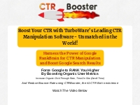 Boost CTR with the Leading Manipulation Tool for Traffic.