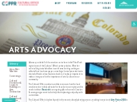 Arts Advocacy - Cultural Office of the Pikes Peak Region