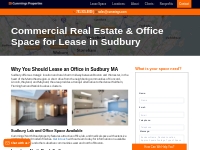 Commercial Real Estate & Office Space for Lease Sudbury MA | Cummings 