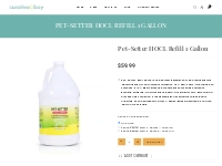 Pet-Setter HOCL Refill 1 Gallon | Curativa Bay