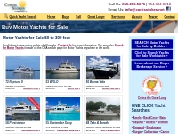 Buy Motor Yachts for Sale - Curtis Stokes Yacht Brokerage