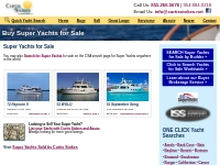 Buy Super Yachts For Sale | Curtis Stokes Yacht Brokerage