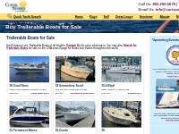 Buy Trailerable Boats for Sale - Curtis Stokes Yacht Brokerage