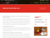 Domestic Electrician in Scarborough | Customcall Electrical Ltd