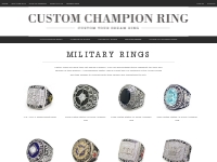 Military rings, Navy rings, Airforce rings - Custom Champion Ring