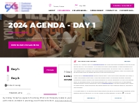 Day 1 - Agenda Customer Experience Summit Canada