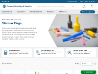 Silicone Rubber Plugs for Powder Coating Masking  - Custom Fabricating