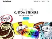 Custom Stickers - High quality custom vinyl stickers